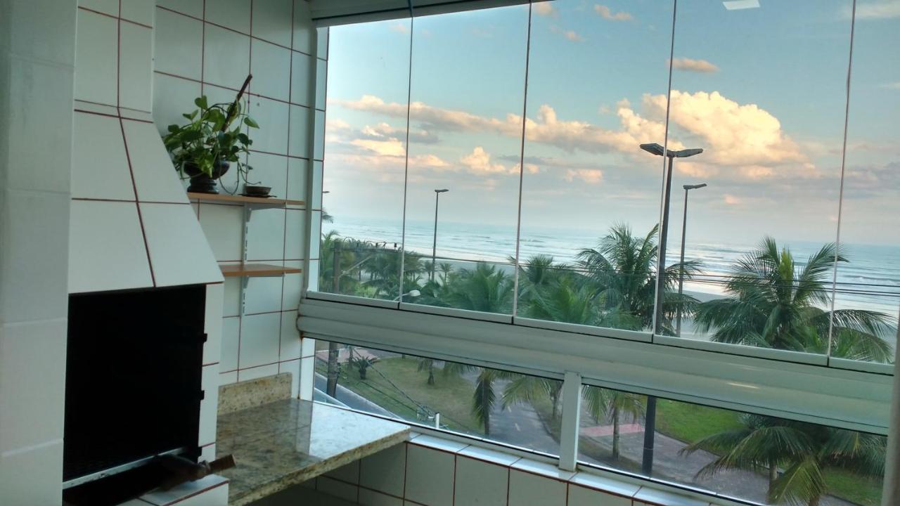 Apto. Com Churrasqueira Na Sacada Apartment Praia Grande  Luaran gambar